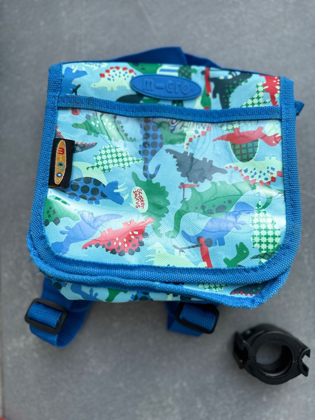 Kindertaschen: MINI MICRO RUCKSACK DINOSAUR BLUE – Gebraucht aus Zürich von poliveira 1