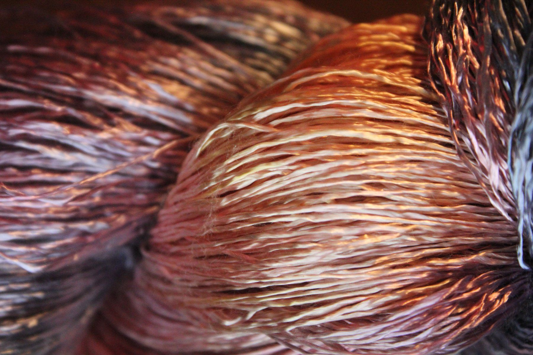 Cordelettes & Fils: Seide Strick- oder Webgarn – Neuf (Voir description) à Lajoux JU par webstuhl 3