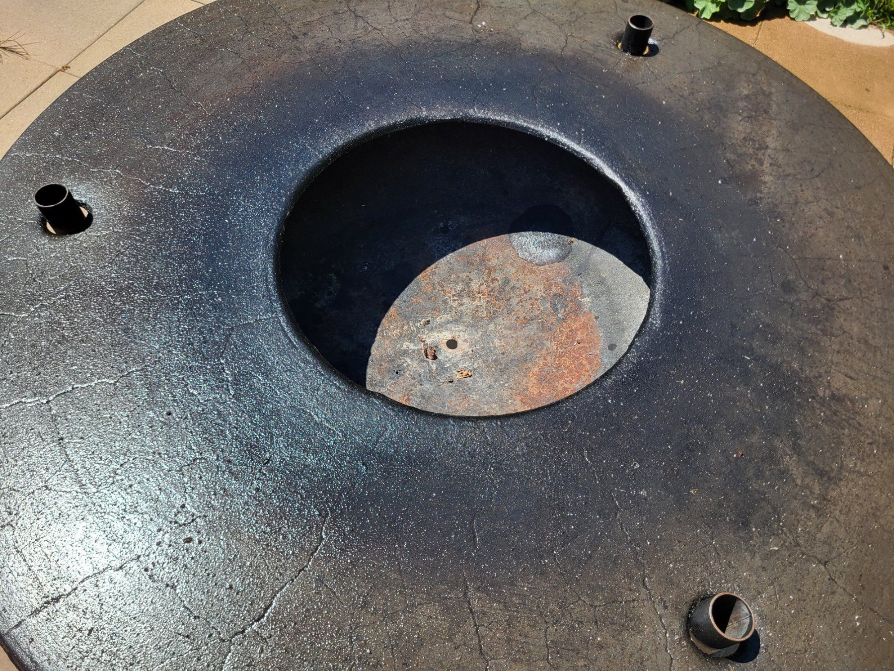 Cheminée d'extérieur: Feuerschale mit Grillring – D'occasion à Bitsch par Sarduro 1