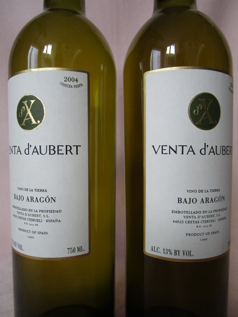 Vino: Lot 6 Fl. 2004 Venta d'Aubert, Aragon – Nuovo (secondo la descrizione) da Eschenbach SG venduto da brocovin 5