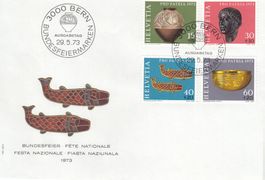 1973 Pro Patria FDC 29.5.1973, 3000 Bern