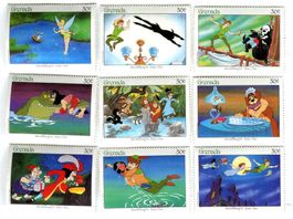 Briefmarken "Walt Disney. Peter Pan". Grenada