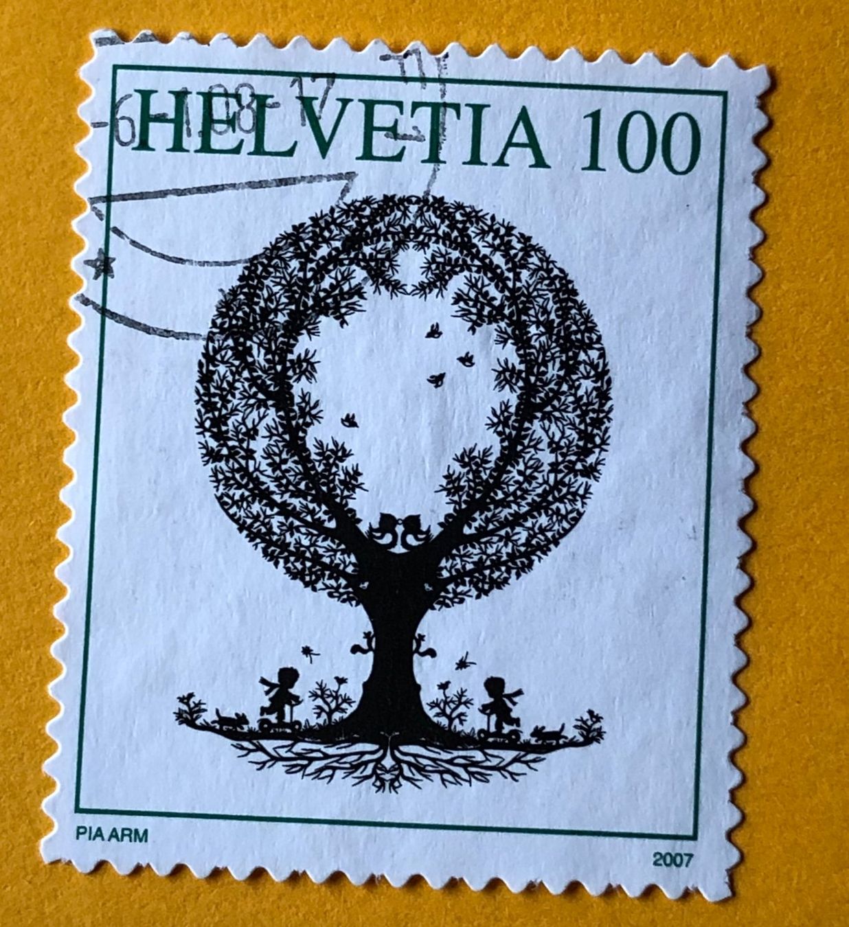 Tutti i francobolli: Nr.1251A Frühling  GESTEMPELT Sondermarken 2007    – Usato da Aarau venduto da Billa007