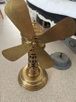 Messing Ventilator,  Stirlingmotor (Heissluft)