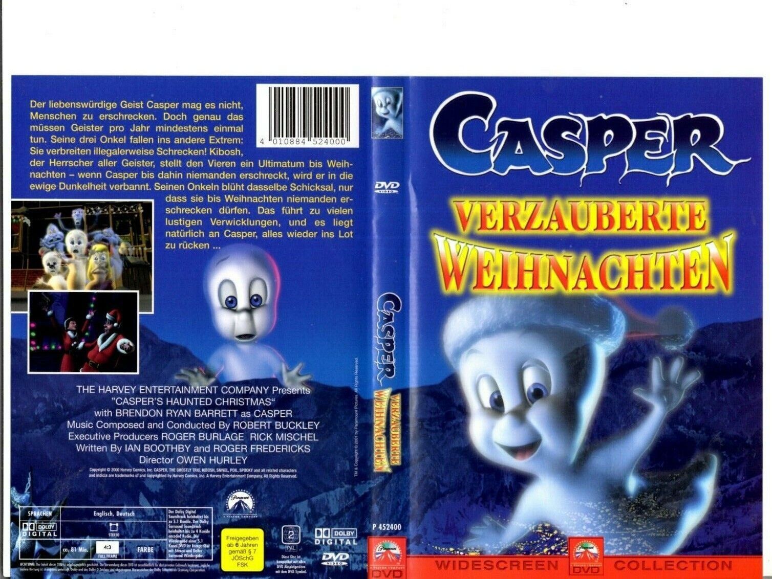 Tutti i DVDs: Casper - Verzauberte Weihnachten – Usato da St. Gallen venduto da elk2021 1