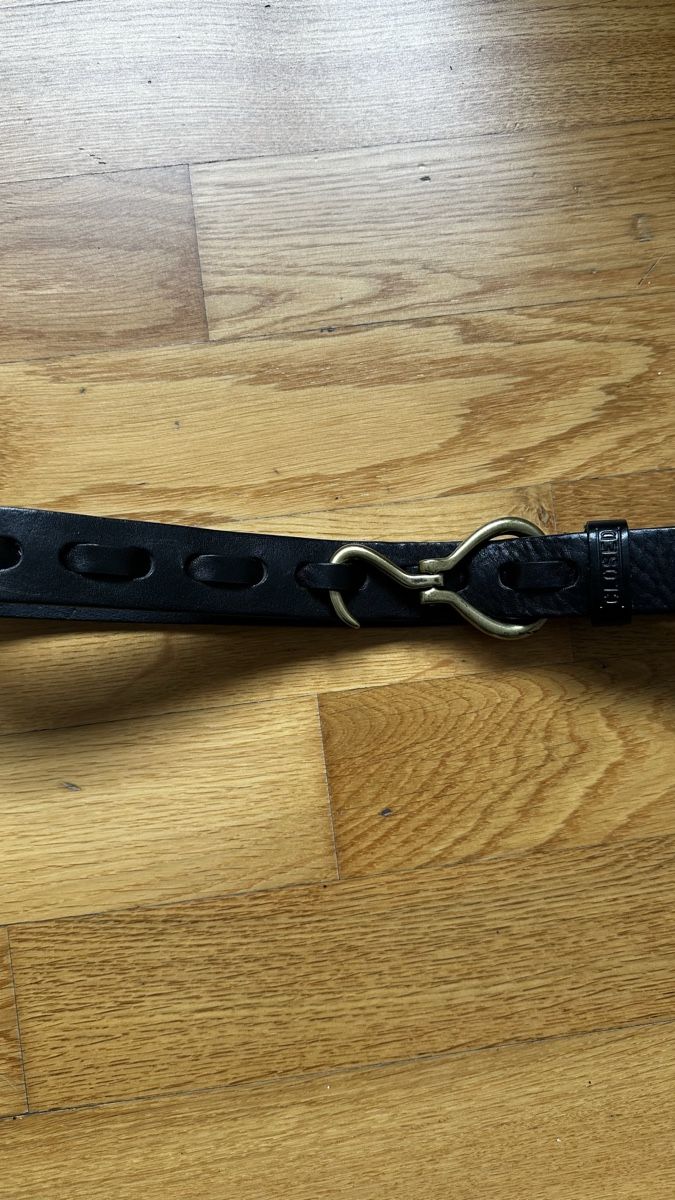 Closed Cinture: Closed Leather Belt, Hook Buckle, Size 85 – Usato da Luzern venduto da ida_hv2y 2