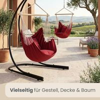 Hängesessel Bordeaux 185x130cm bis 150kg