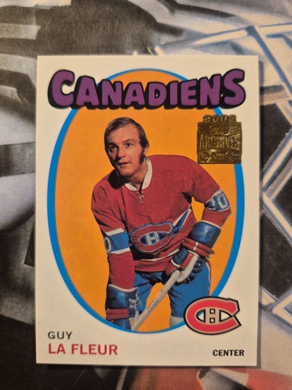 NHL Carte collezionabili: NHL Guy La Fleur Montreal Canadiens – Usato da Treiten venduto da Sauber73