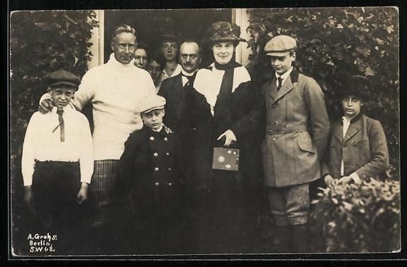 Cartoline postali: Kronprinz Wilhelm von Preussen mit seine – Usato da Berlin venduto da bartko-reher