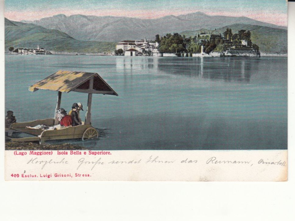 Cartoline postali: Isola Bella 1905 mit ST Ambulant 220 – Usato da Bürglen TG venduto da StampGraf