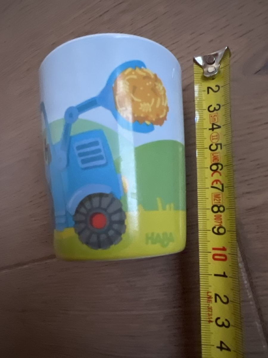 Tazze: Haba Kinderbecher Traktor Motiv – Usato da Oensingen venduto da katepe 2
