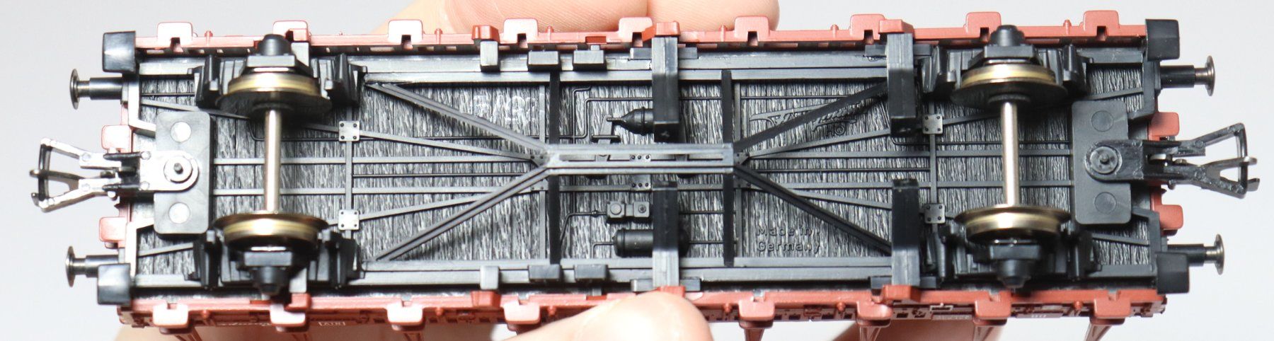 Fleischmann Modellini di ferrovie: Fleischmann 5221 H0 DB Rungenwagen Rmms 33 – Usato da Frick venduto da volvo850driver 7