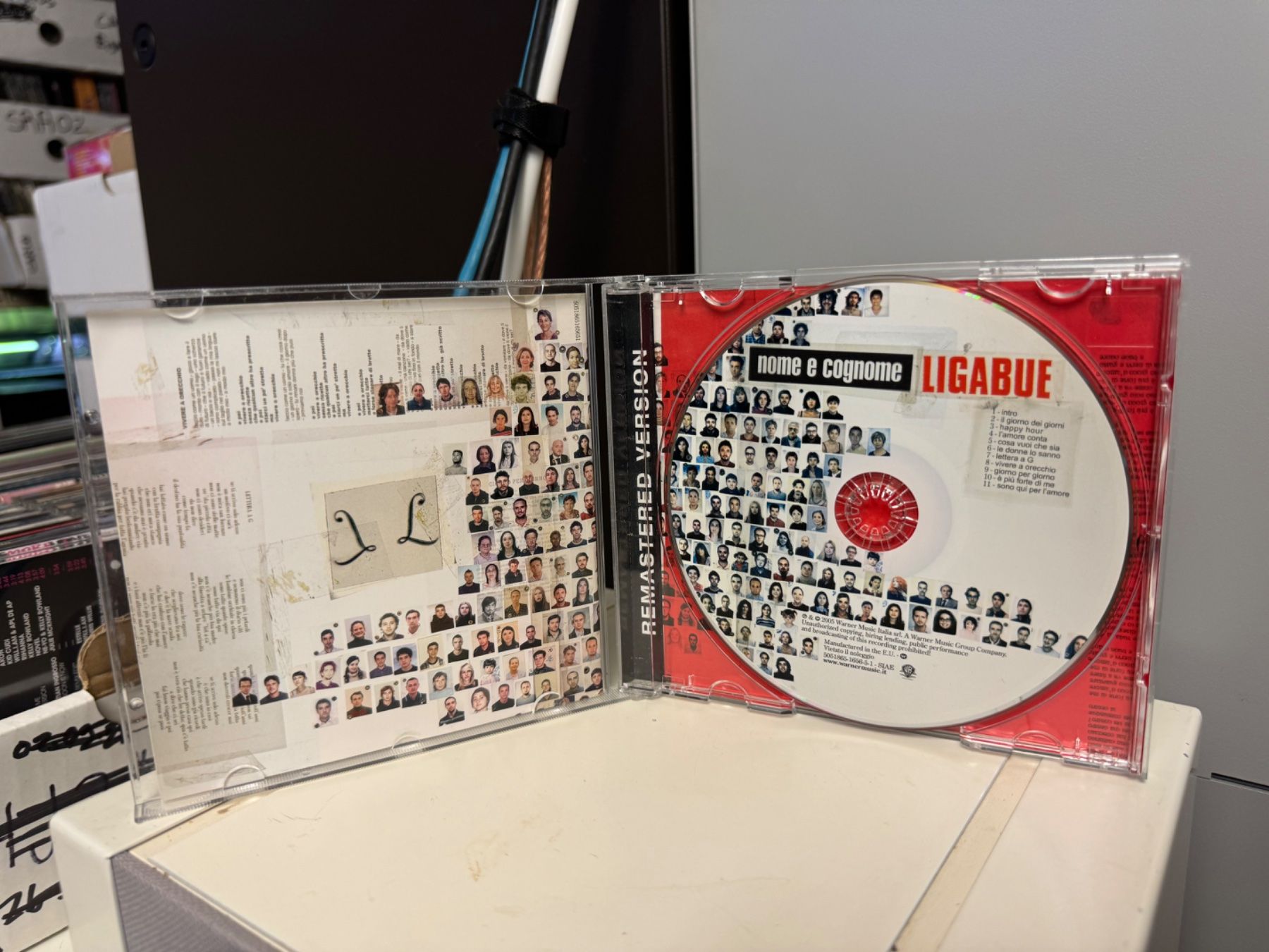 CD: Ligabue - Nome E Cognome - HA11I – Usato da Küsnacht ZH venduto da swisssales.net 2