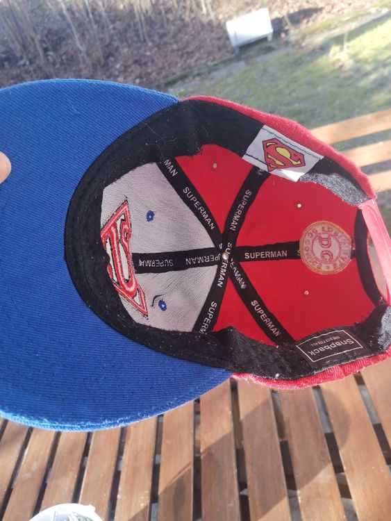 Copricapi, berretti & cappellini: Superman Snapback Cap DC Comics – Usato da Erlinsbach SO venduto da Meytalien 7