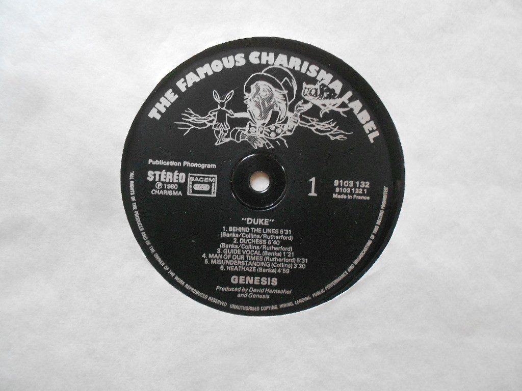Schallplatten: GENESIS  -  DUKE – Gebraucht aus Bex von Giorgiob 3