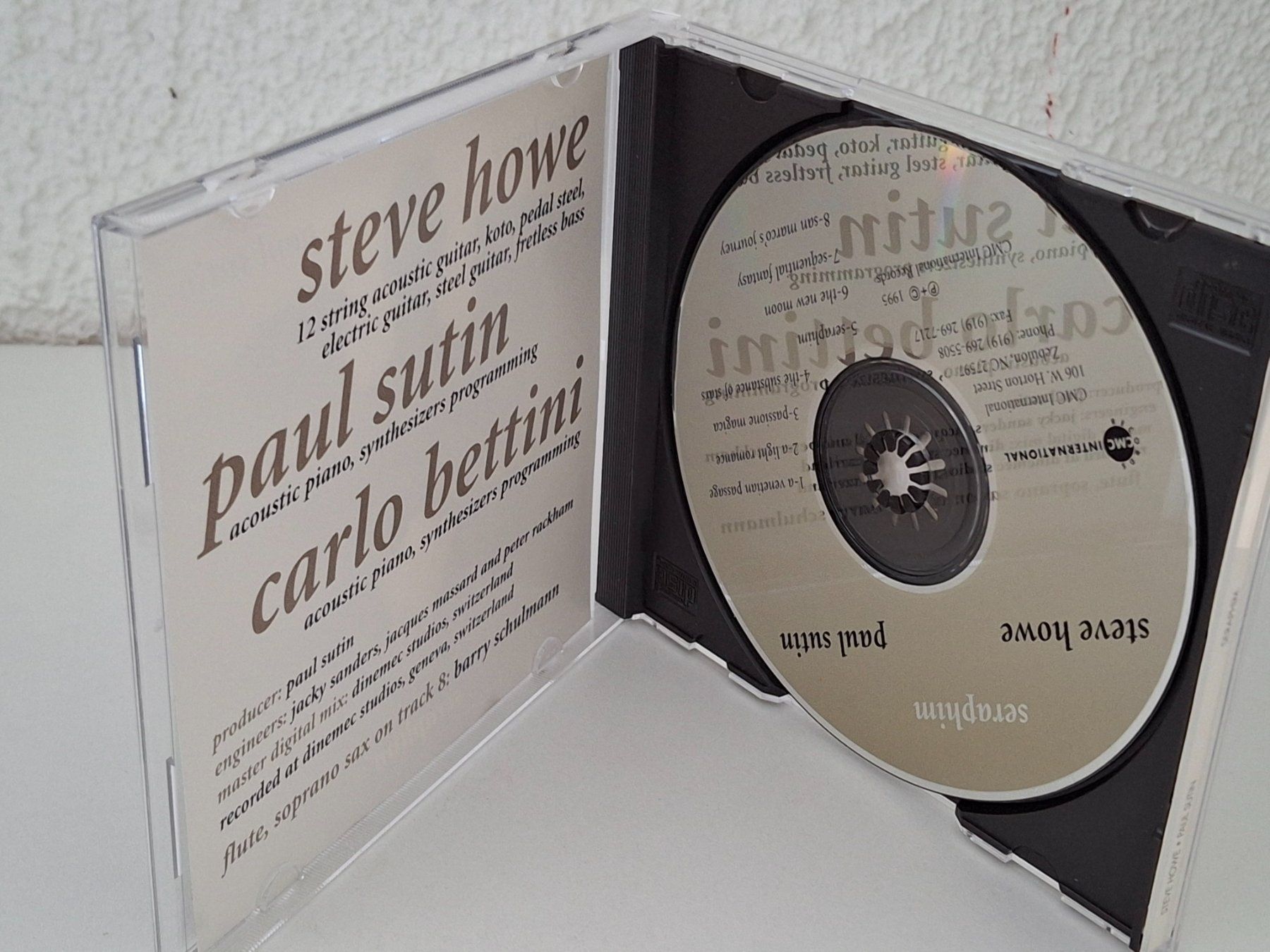 CDs: CD Steve Howe & Paul Sutin - Seraphim  - New Age – Gebraucht aus Aarberg von Jackup1 2