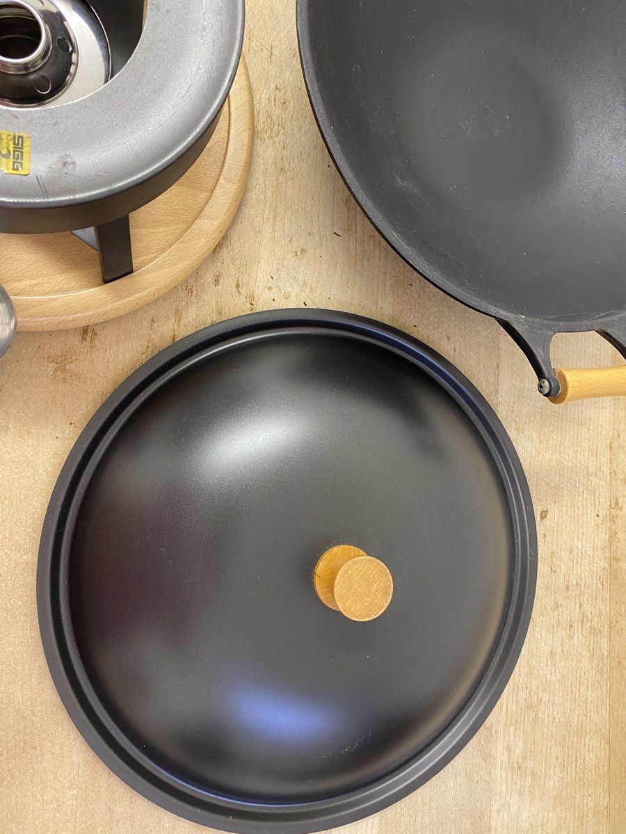 Sigg Pfannen: Wok SIGG zum Kochen mit Brennpaste – Gebraucht aus Seengen von Maluscha 6