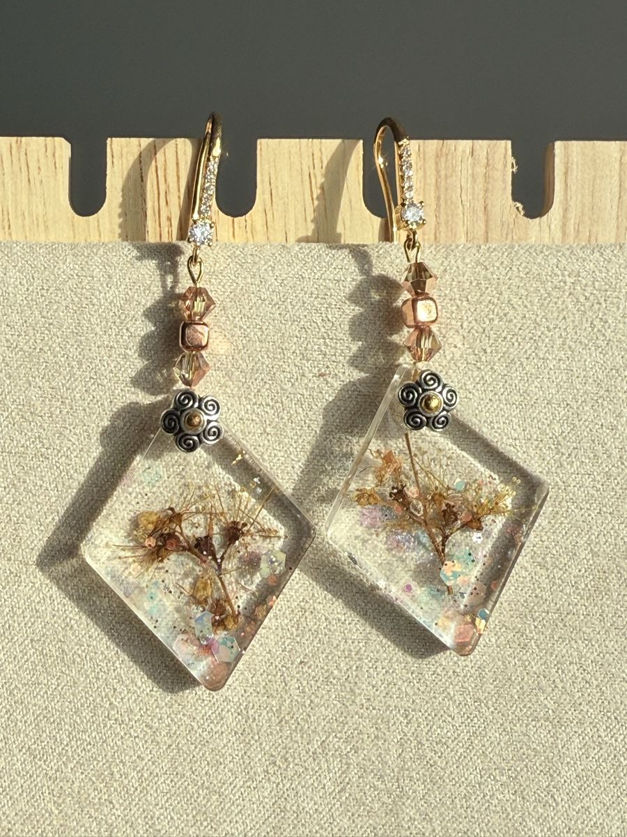 Orecchini pendenti & Orecchini a lobo: Unikat - Swarovski, Blümchen Ohrringe NEU – Nuovo e nell'imballaggio originale da Basel venduto da Chili007 3