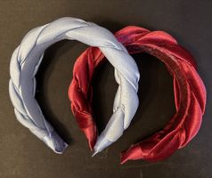 Zwei Haarringe einzel/zusammen