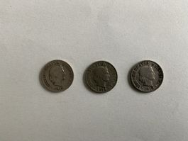 5 Rappen - Münzen - Jg - 1912 - 1914 - 1919