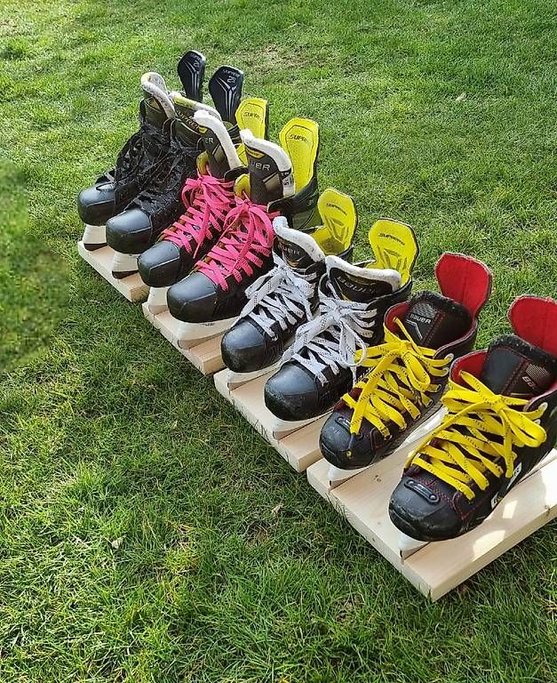 Guardaroba: Schlittschuh Brett , Schliffschuh Brättli – Usato da Hägendorf venduto da Marco24 3