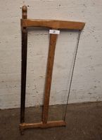 Holzsäge, Holzspannsäge, Handsäge vintage