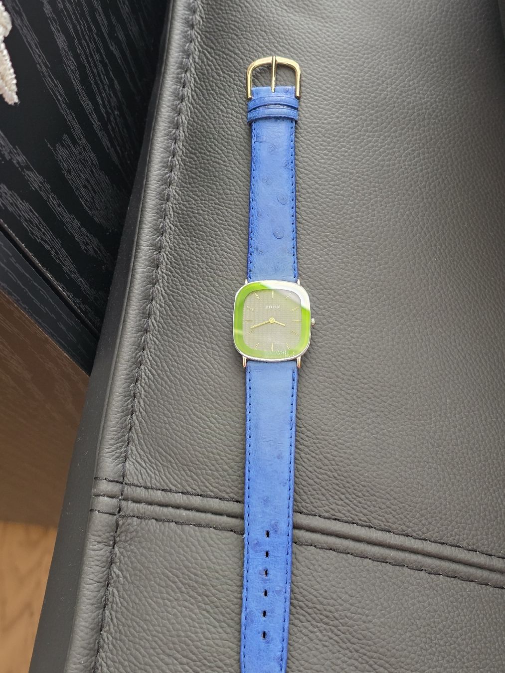 Edox Orologi: Montre Edox Vintage, extra plate  – Usato da Grand-Lancy venduto da Precision-GE 4
