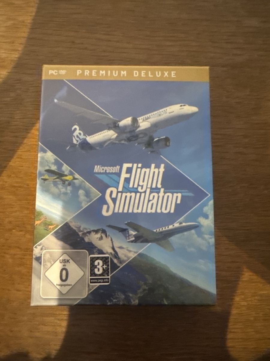 Microsoft Spiele: Microsoft Flight Simulator - PC - Premium Deluxe! Top – Neu und originalverpackt aus Winterthur von Miriammici
