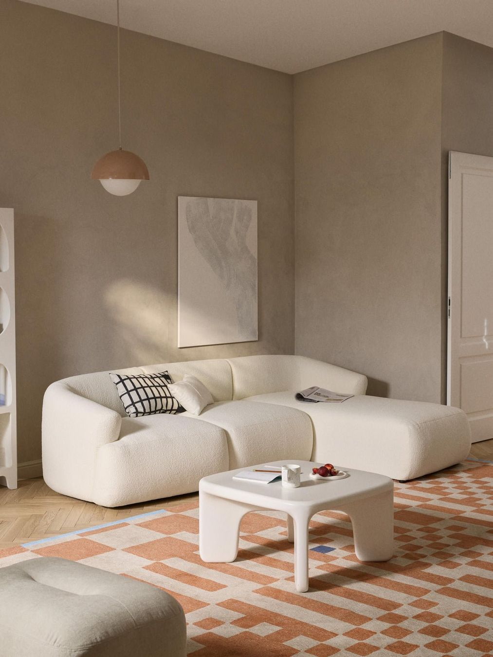 Westwing Divani: Sale!!!Modulares Bouclé-Ecksofa Sofia Westwing CHF 4199-45% – Nuovo (secondo la descrizione) da Otelfingen venduto da Yvonne_Outlet 1