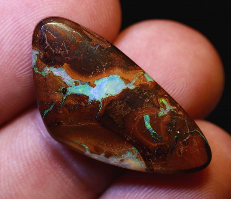 Pietre preziose: Australischer Boulder Opal 24.00Cts. – Nuovo (secondo la descrizione) da Bern venduto da Grindelwaldaus 2