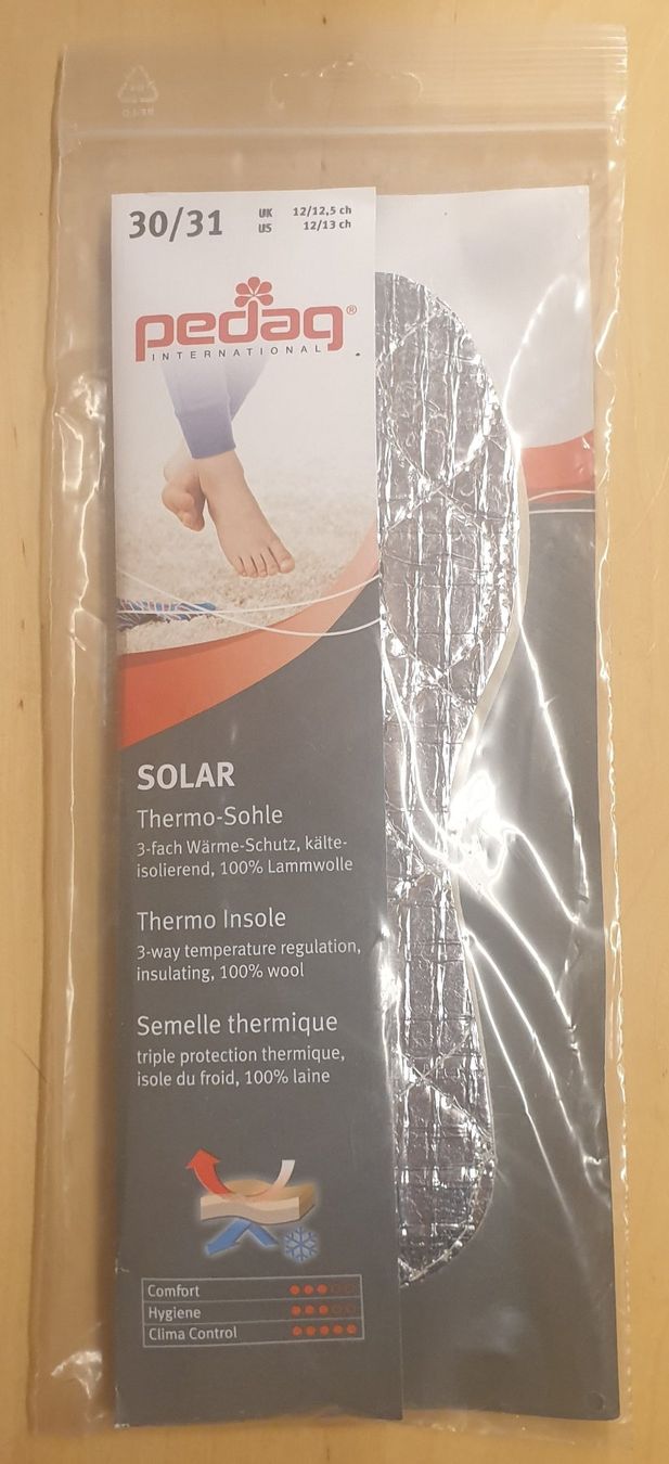 Scarpe per ragazzi: Alu-Thermosohlen - Solar - Grösse 30/31 – Nuovo (secondo la descrizione) da Oberburg venduto da obbu