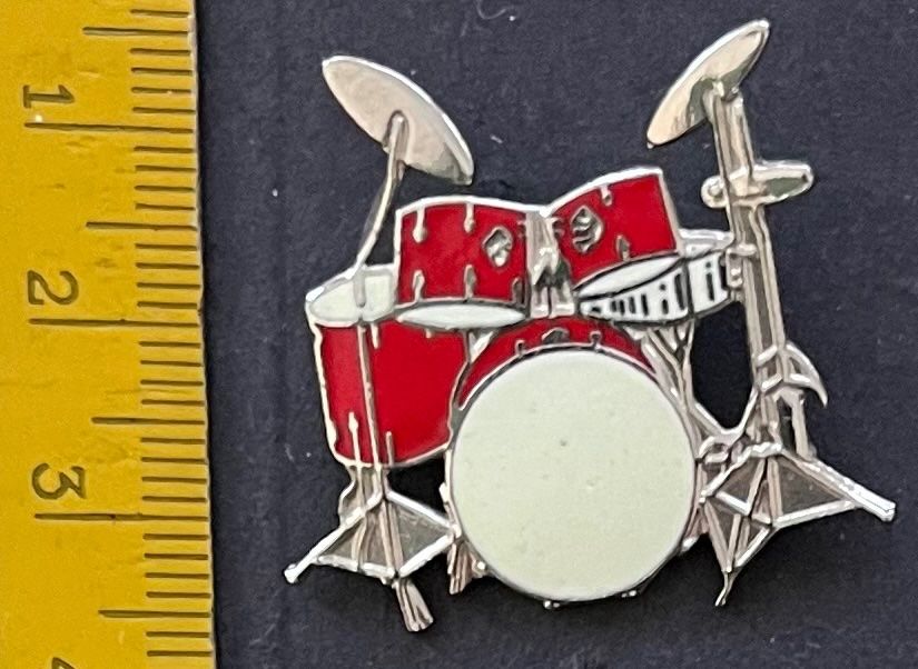 Swiss Placchette & Badge: Schlagzeug, Instrument/ Pin – Usato da Wabern venduto da DaxKarten-75
