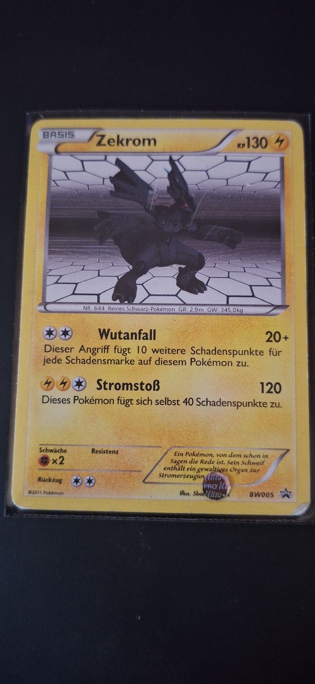 Karten: Pokemon Zekrom Karte BW05 gebraucht – Gebraucht aus Lengnau AG von rap_zh9k