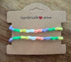 2x Armband / Freundschaftsband, Neu & Handgemacht