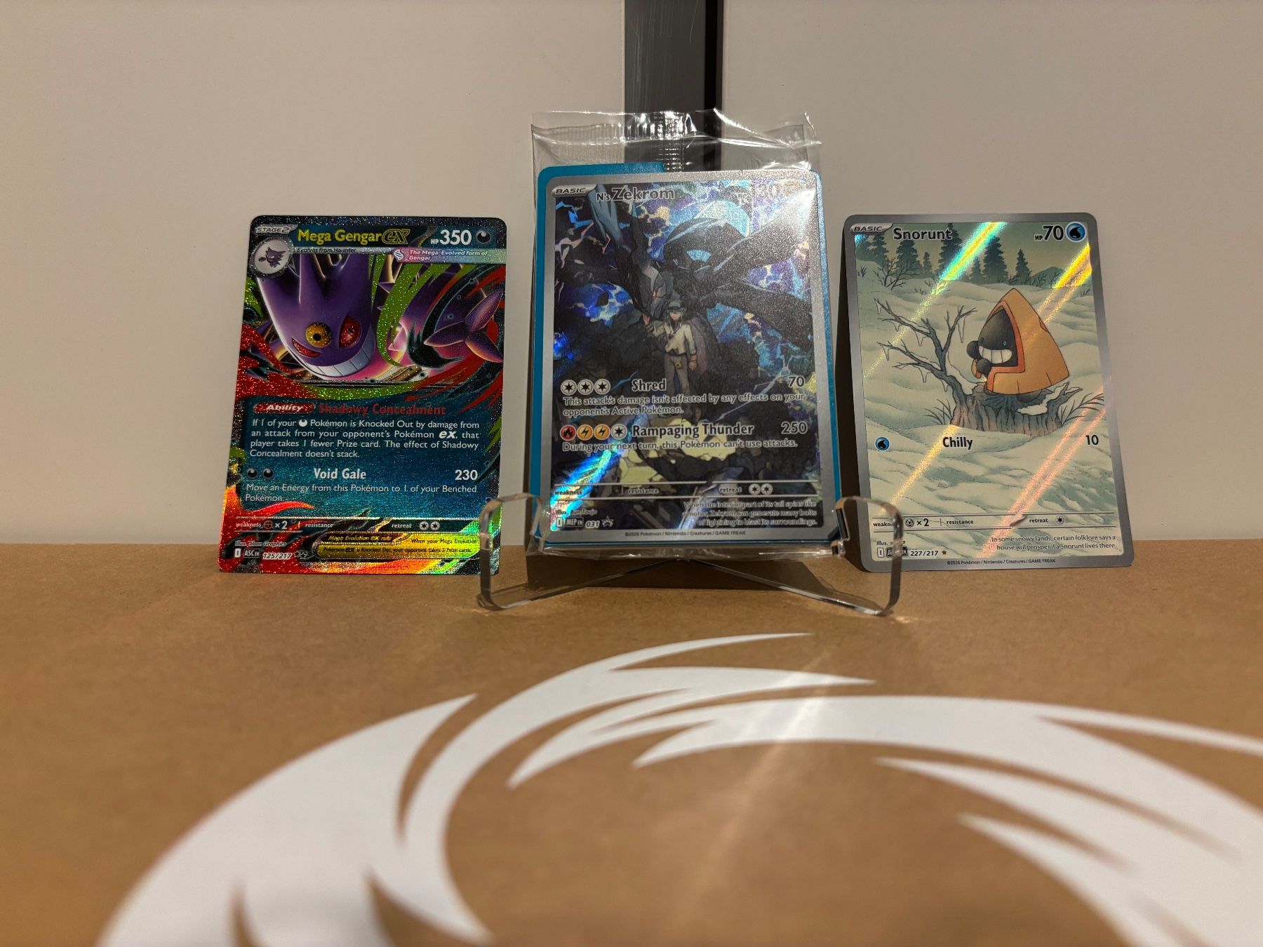 Pokémon Carte collezionabili: Pokemon N's Zekrom / Mega Gengar ex / Snorunt Bundle EN – Nuovo (secondo la descrizione) da Brugg AG venduto da SealD.Man