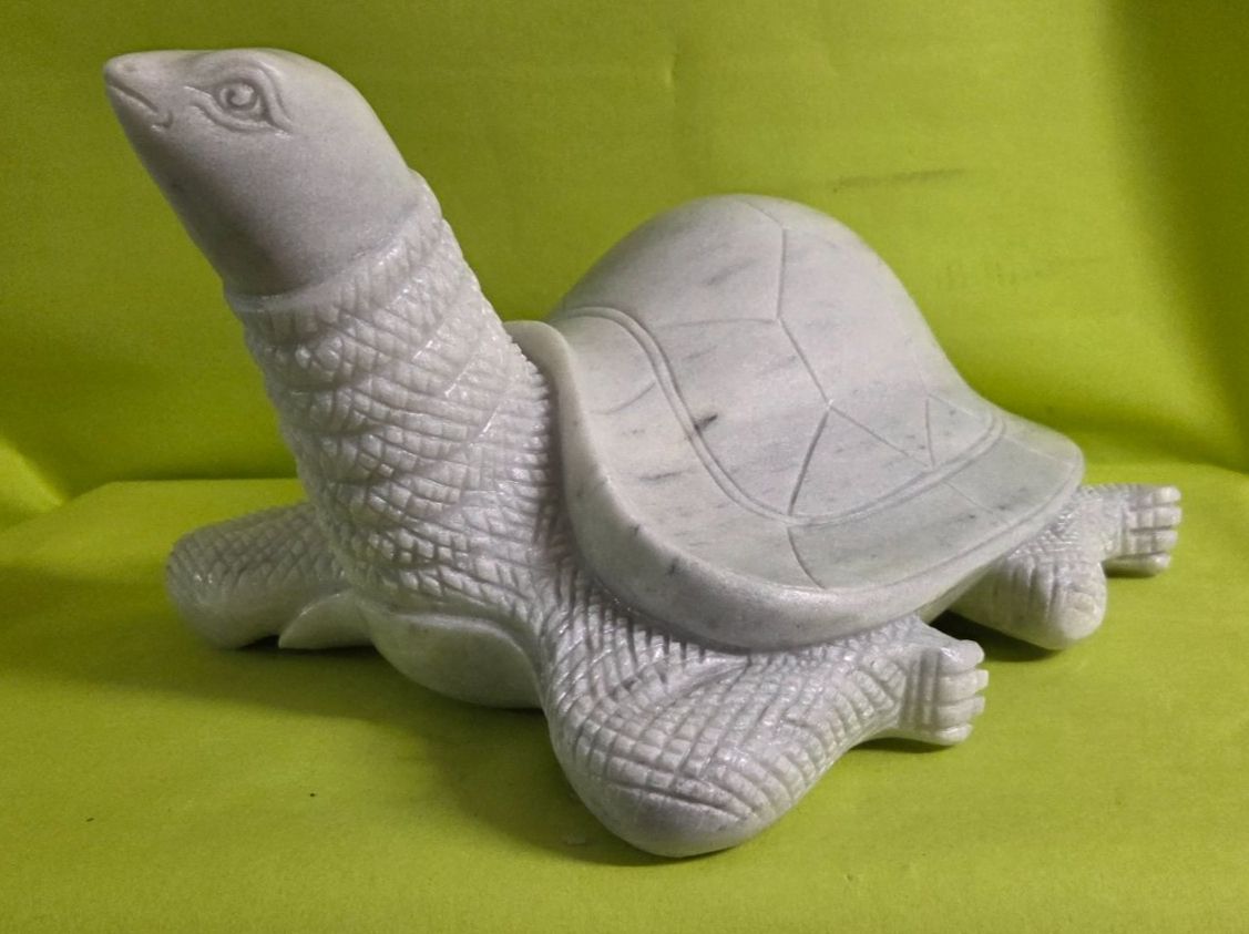 Sculture & Statue: Massive Schildkröte aus Marmor – Nuovo (secondo la descrizione) da Roggliswil venduto da Mabelco 3