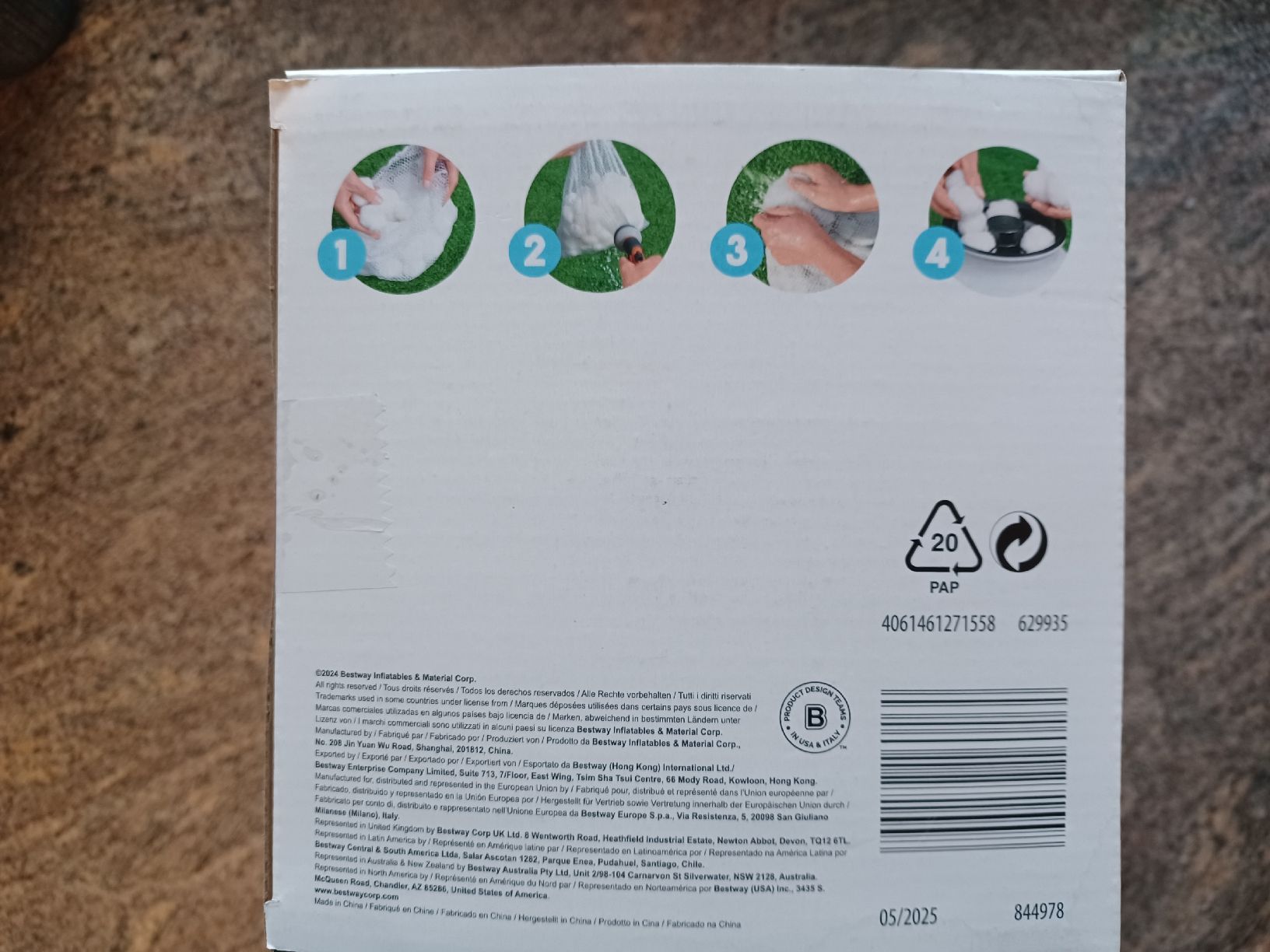Accessori per Piscine: Bestway Polysphere Pool Filterbälle 700gr. – Nuovo e nell'imballaggio originale da Dürrenroth venduto da mudi27 3