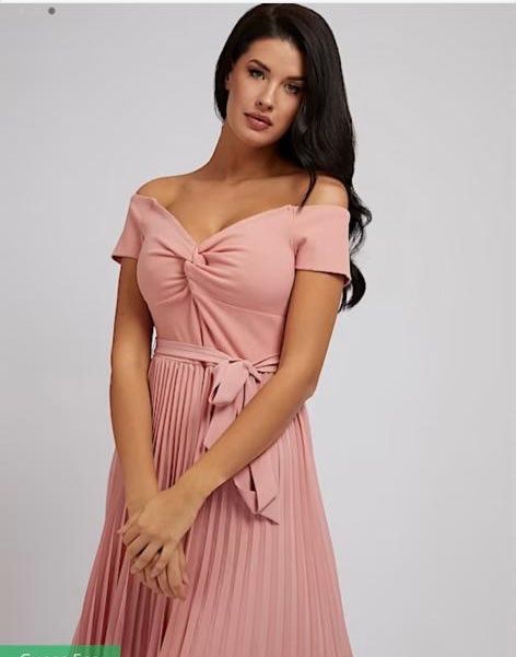 Guess Vestiti: Guess Sweater-Plisseekleid – Nuovo e nell'imballaggio originale da Selzach venduto da Mperformance83 4
