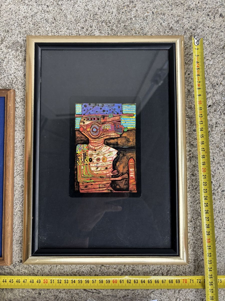 Foto & Immagini: Hundertwasser Bilder, 4 Stück – Usato da Frauenfeld venduto da Fubech 3