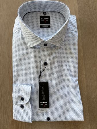 Olymp Level 5 Body Fit Hemd Grösse 43 neu