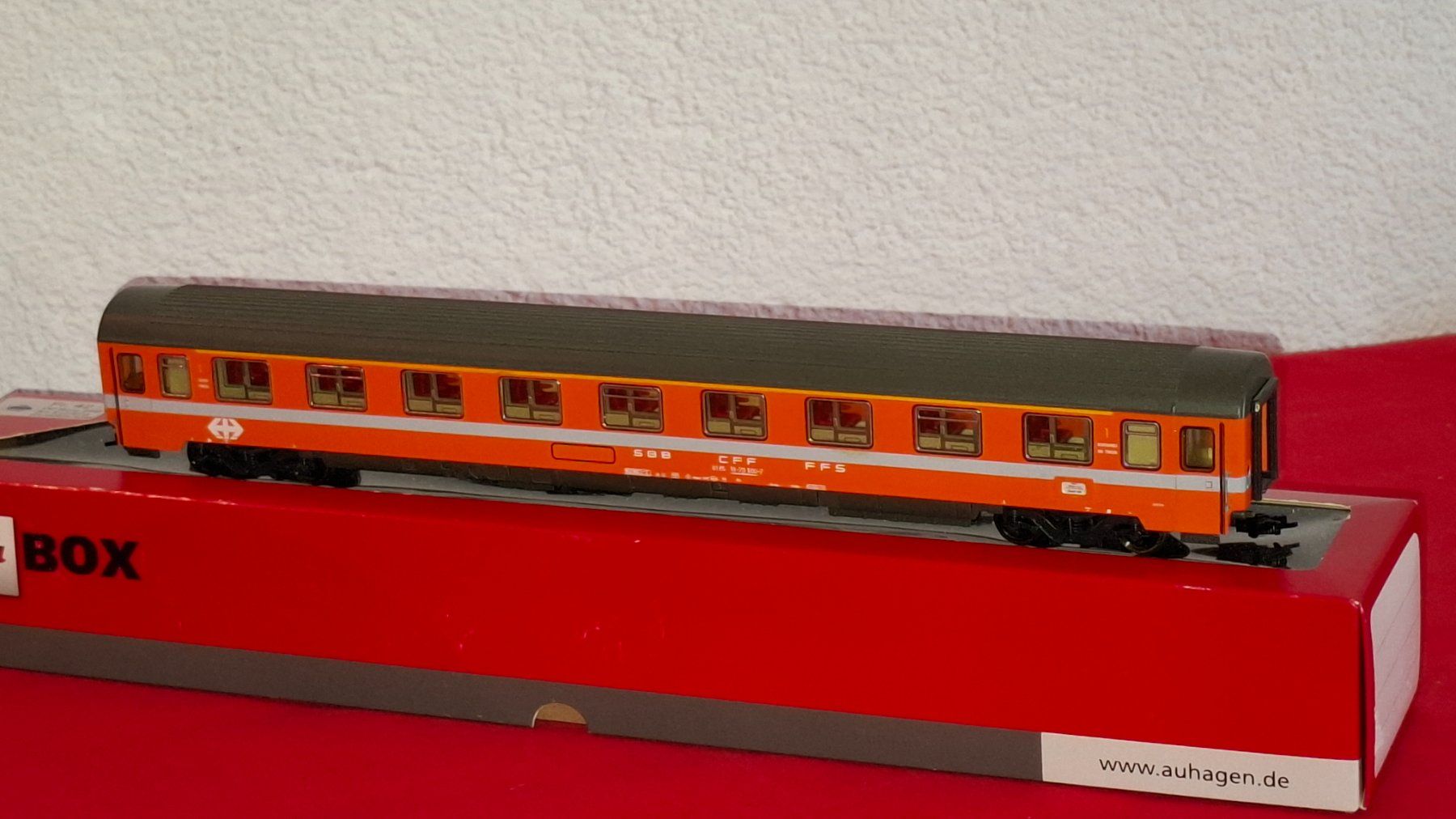 Roco Modellini di ferrovie: Roco : 6 Eurofima Wagen 1. Klasse – Usato da Märwil venduto da Siebenzipfel 1