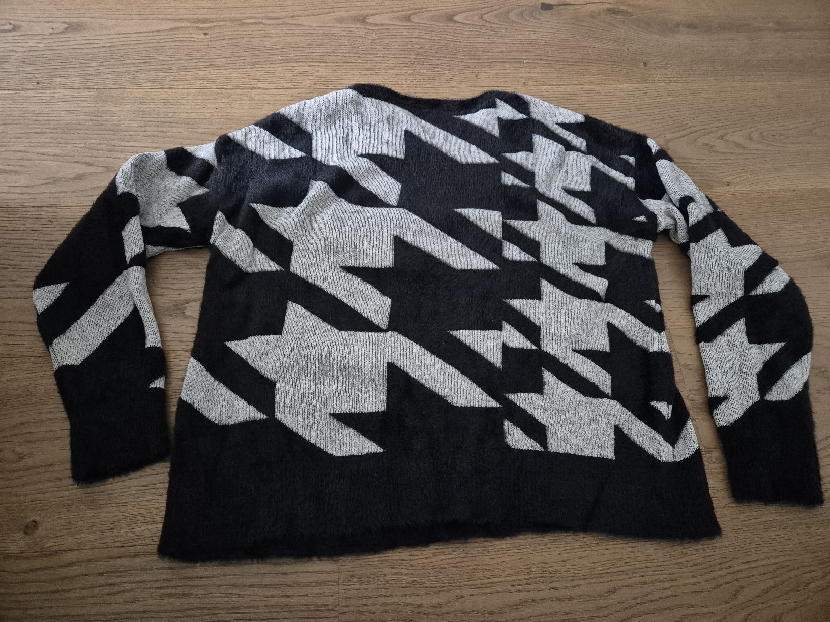 Maglioni & Felpe: Street one Pullover schwarz/beige gemustert – Nuovo (secondo la descrizione) da Steffisburg venduto da Dali5 1