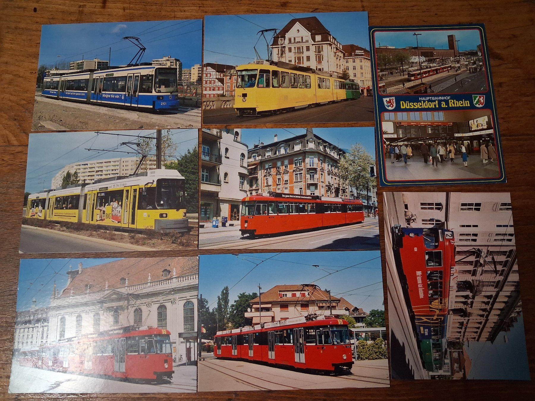 Cartes postales: 8 Postkarten Trams CH + BRD – D'occasion à Zürich par rald