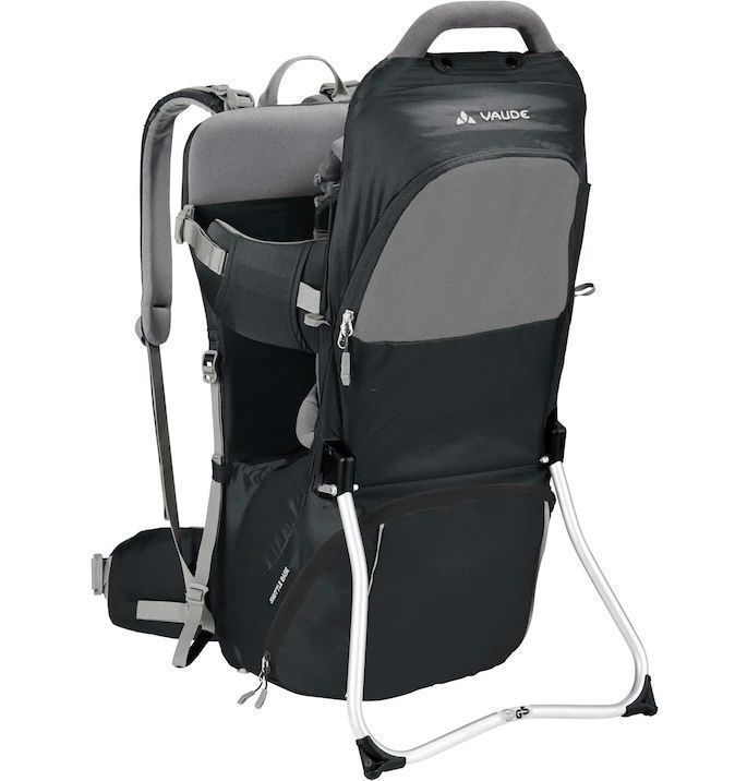 Marsupi portabebè: AKTION Vaude Kindertrage Shuttle Base Black – Nuovo e nell'imballaggio originale da Basel venduto da Seifehuesli 1