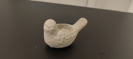 Deko Vogel Teelichthalter Beton Kerzenhalter