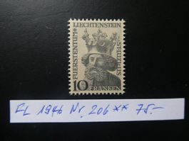 FL 1946 Nr. 206 postfrisch **