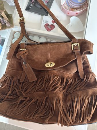 Navyboot wildleather bag
