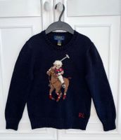 Ralph Lauren children’s intarsia bear sweater 8 Y NP 319 CHF