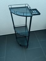 Bad-/ Eckregal (Metall/ schwarz)