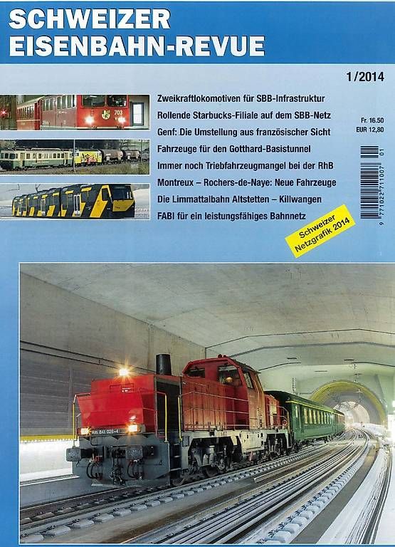 Zeitschriften & Magazine: Schweizer Eisenbahnrevue SER Jahrgang 2014 – Gebraucht aus Winterthur von rivella86